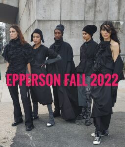 Models wearing F22 Epperson Studio collection