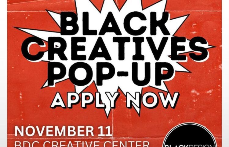 Black Creatives Pop-Up Apply Now