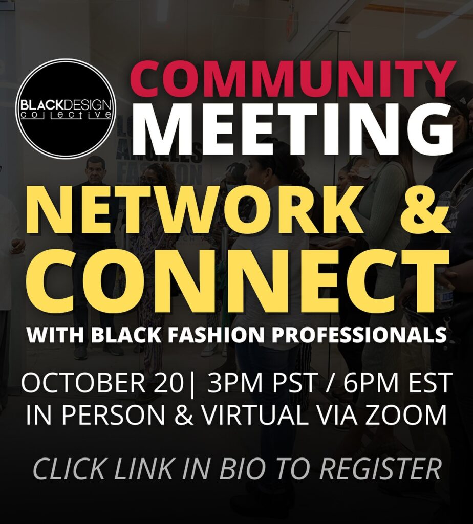 Black Design Collective Community Meeting